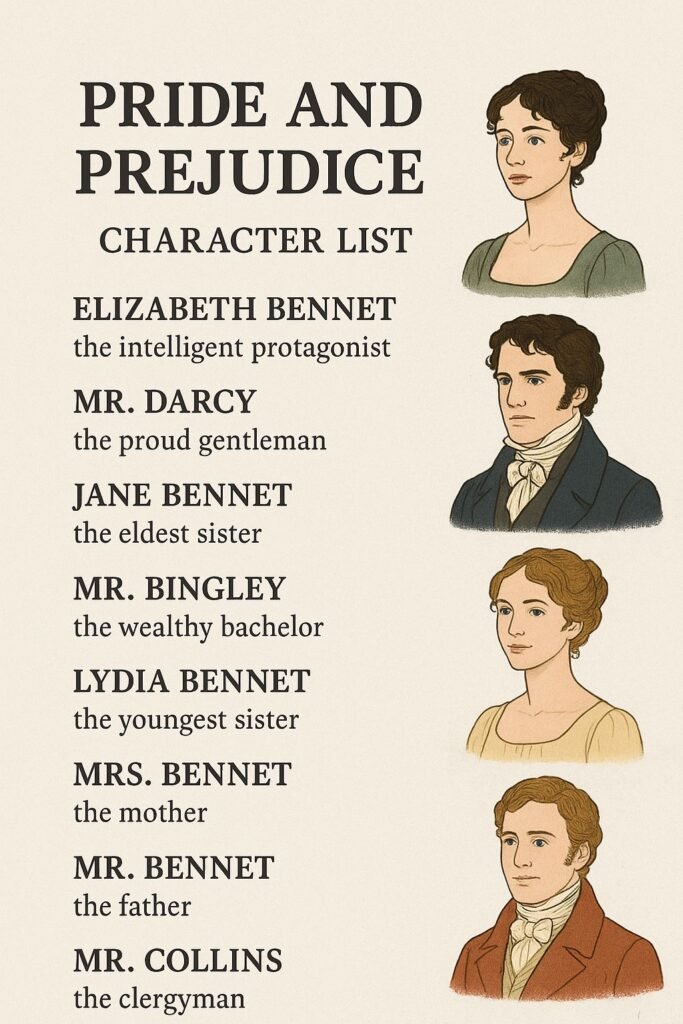 Characters-of-the-novel-pride-and-prejudic